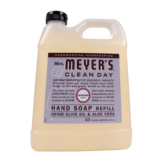 Mrs Meyer's, Soap Hand Liquid Refill Lavender, 33 Fl Oz