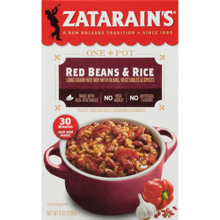 Zatarain's Red Beans & Rice Dinner Mix 8 oz