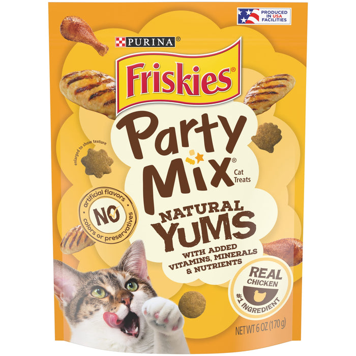 Friskies Party Mix Chicken & Vitamins 6 oz