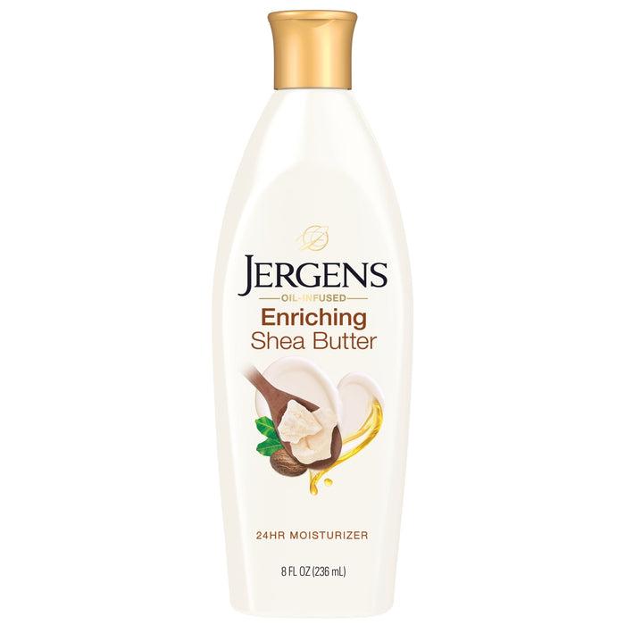 Jergens Moisturizer Shea Butter, 8 Fl Oz