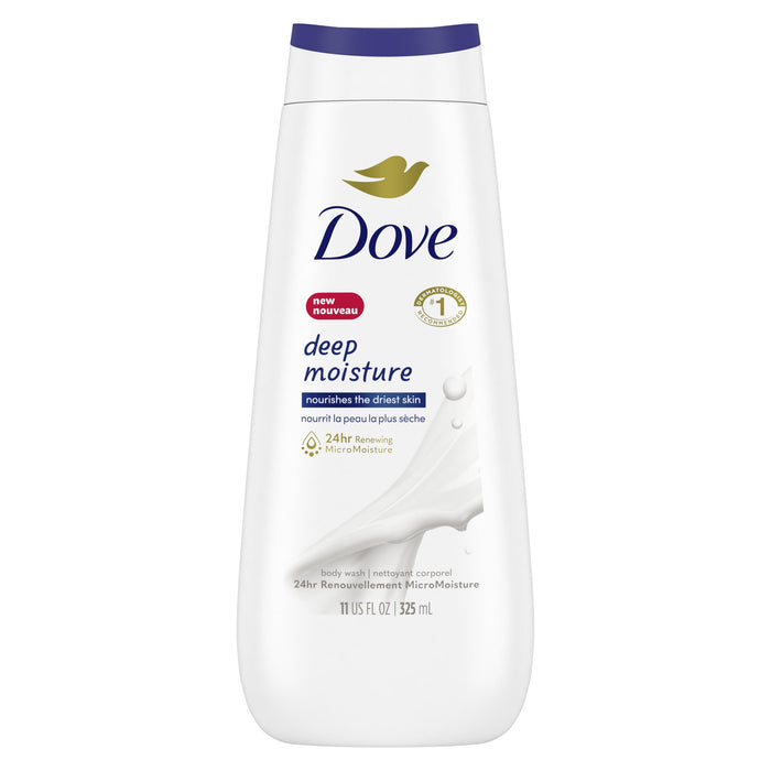 Dove Body Wash, Deep Moisture 12 oz