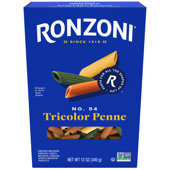 Ronzoni Tri Color Penne 12 Oz.