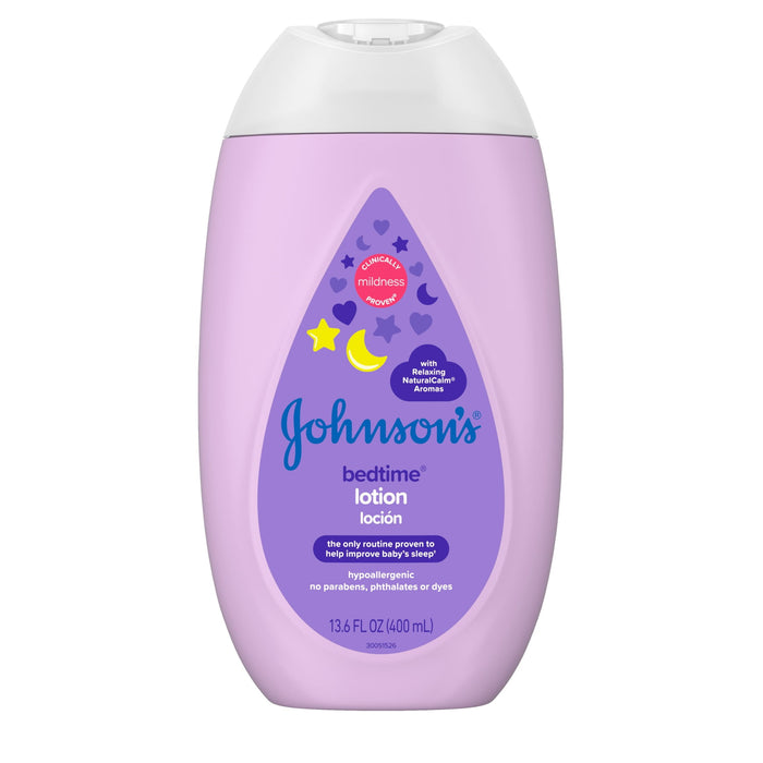 Johnson's Baby Lotion with Coconut Oil & Natural Calm 13.6 fl. oz x 3 Pack