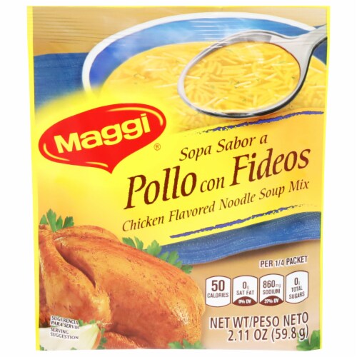 Maggi 50 Calories Chicken Flavor Noodle Soup Mix 2.11 oz