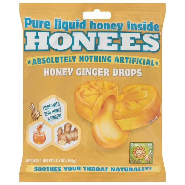 Honey Ginger Cough Drops 20ct