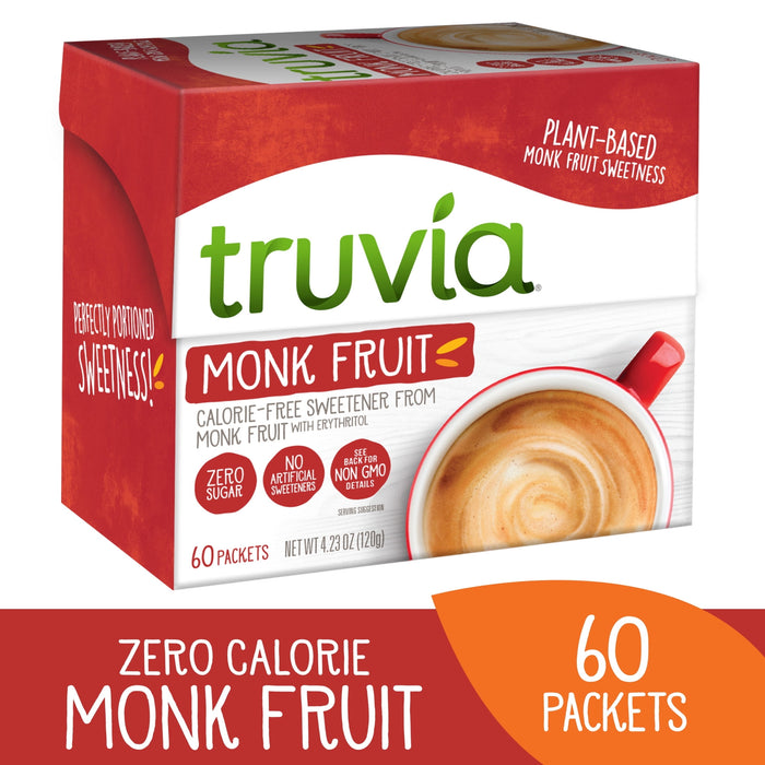Truvia Monk Fruit Packets - 4.23oz