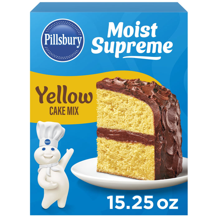Pillsbury Moist Supreme Yellow Cake Mix - 15.25oz