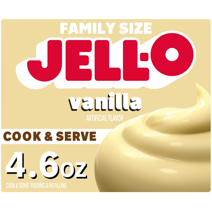 Jell-O - Vanilla Cook & Serve Pudding & Pie Filling 4.60 oz