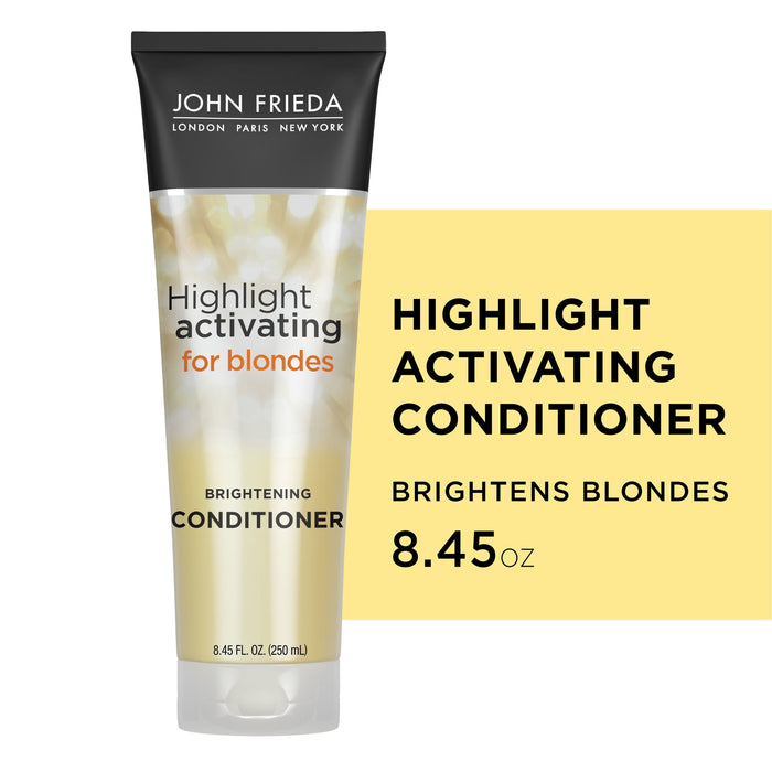 John Frieda Sheer Blonde Highlight Activating Conditioner (for Darker Blondes), 8.45 Ounces