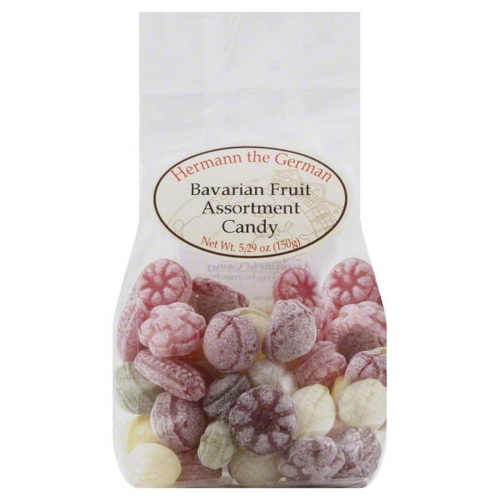Hermann The German Candy - Bavarian Fruit Assortment, Made in Germany 5.29 Oz
