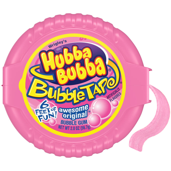 Hubba Bubba - Bubble Tape Bubble Gum - Awesome Original 2.00 oz