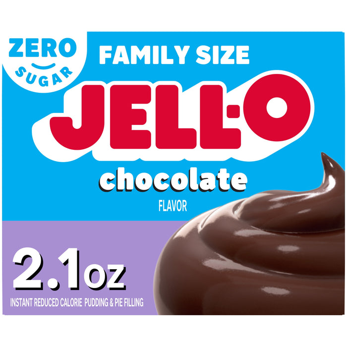 Jell-O Sugar-Free Instant Pudding and Pie Filling, Chocolate, 2.1-Ounce