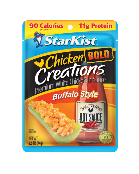 Star kist Creations BOLD Buffalo Style Chicken, 2.6 oz. Pouch