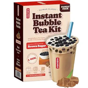 POCAS BUBBLE TEA DIY KIT - BROWN SUGAR 5pk