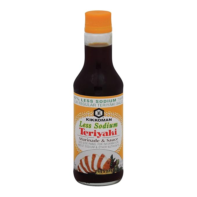 Kikkoman Marinade And Sauce Less Sodium Teriyaki