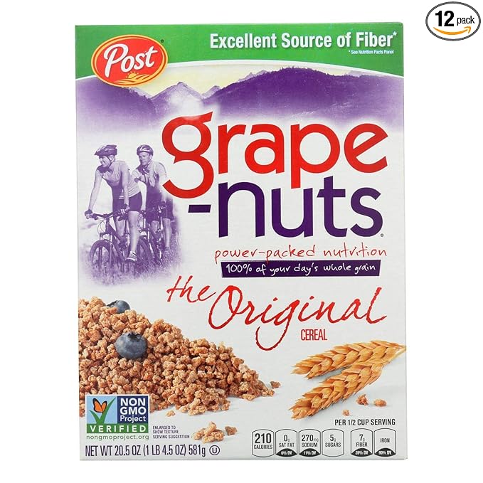 Post Grape-Nuts The Original Non-GMO Cereal 20.5 oz. Box