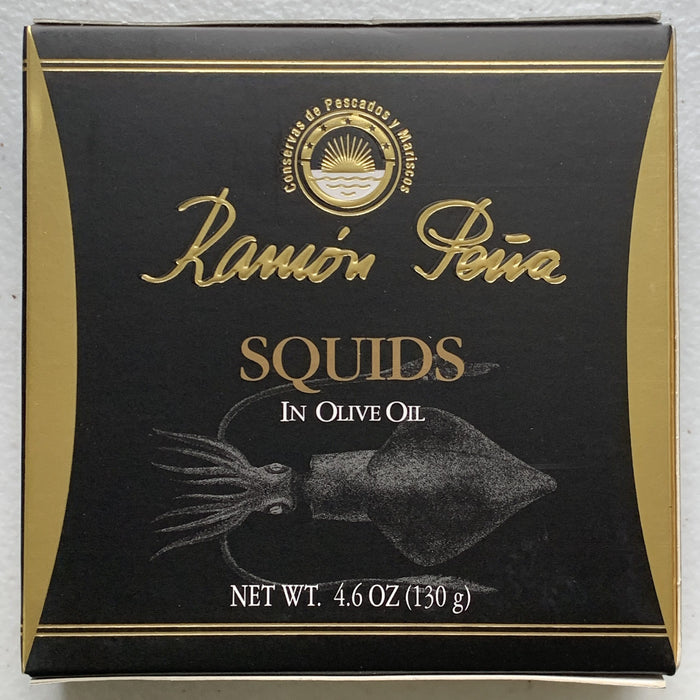 Ramon Pena Gold Squids in Olive Oil