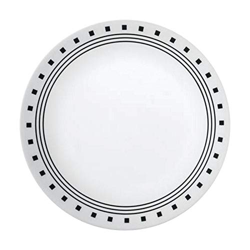 Corelle Living ware 8.5 City Block Lunch Plate Set of 4