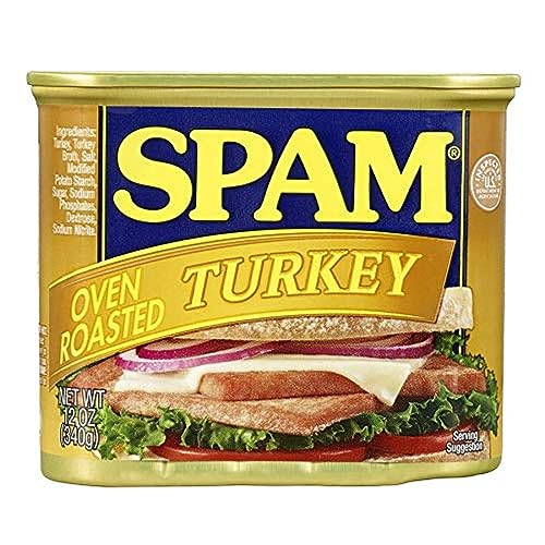 SPAM Canned Meat, Oven Roasted Turkey, 12 Oz