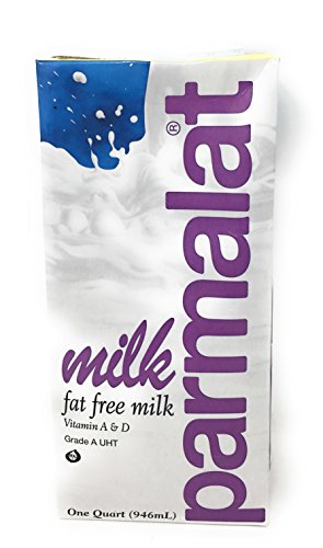 Parmalat Fat Free UHT Shelf Stable Milk 1 Qt