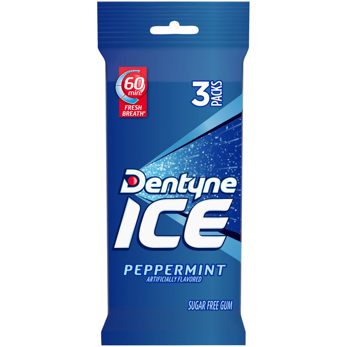 Dentyne Ice Peppermint Sugar Free Gum 16 Pieces