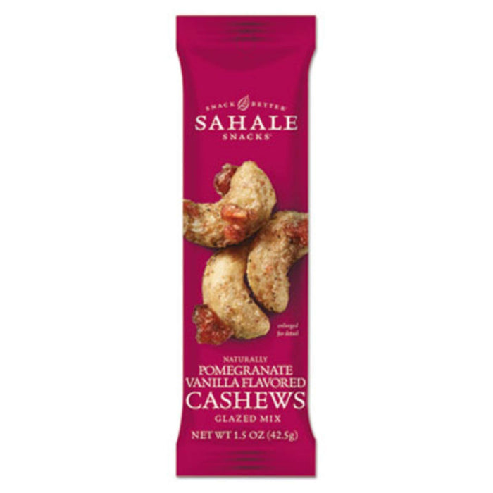 Sahale Snacks Cashews Glazed Nuts Mix Pomegranate & Vanilla - 1.5 oz