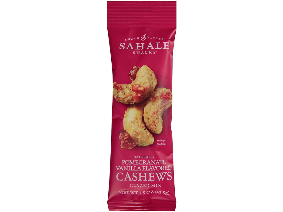 Sahale Snacks Cashews Glazed Nuts Mix Pomegranate & Vanilla - 1.5 oz