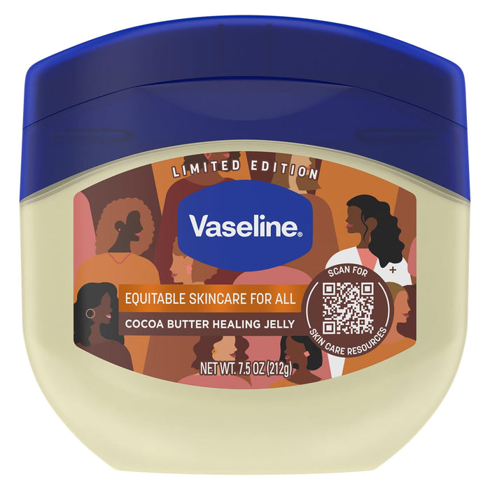 Vaseline Petroleum Jelly, Cocoa Butter, 7.5 Oz