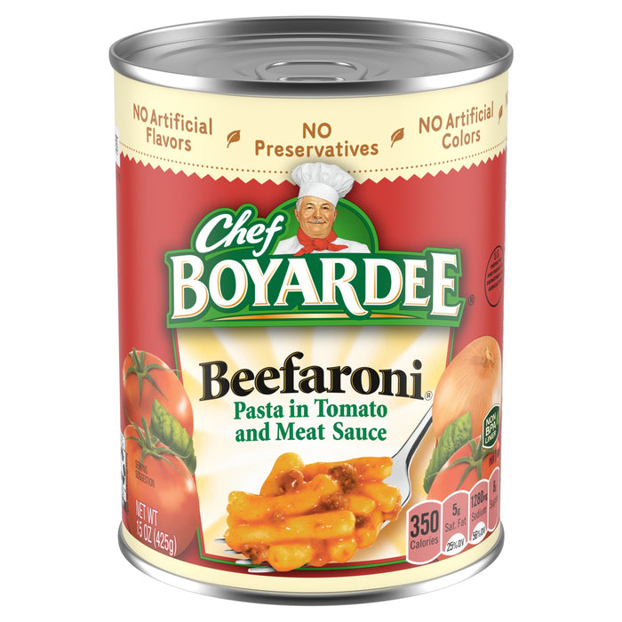 Chef Boyardee Beefaroni, 15 Oz