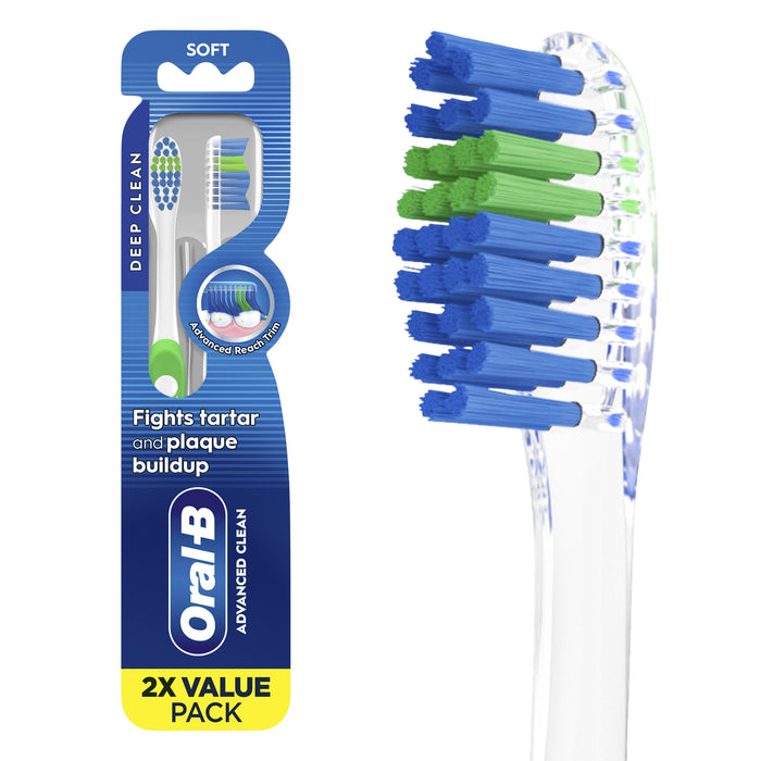 Oral-B Indicator Color Collection Toothbrushes, Soft, 2 Count