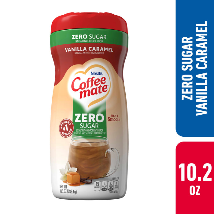 Coffee-mate Coffee Creamer Powder, Sugar-Free Vanilla Caramel