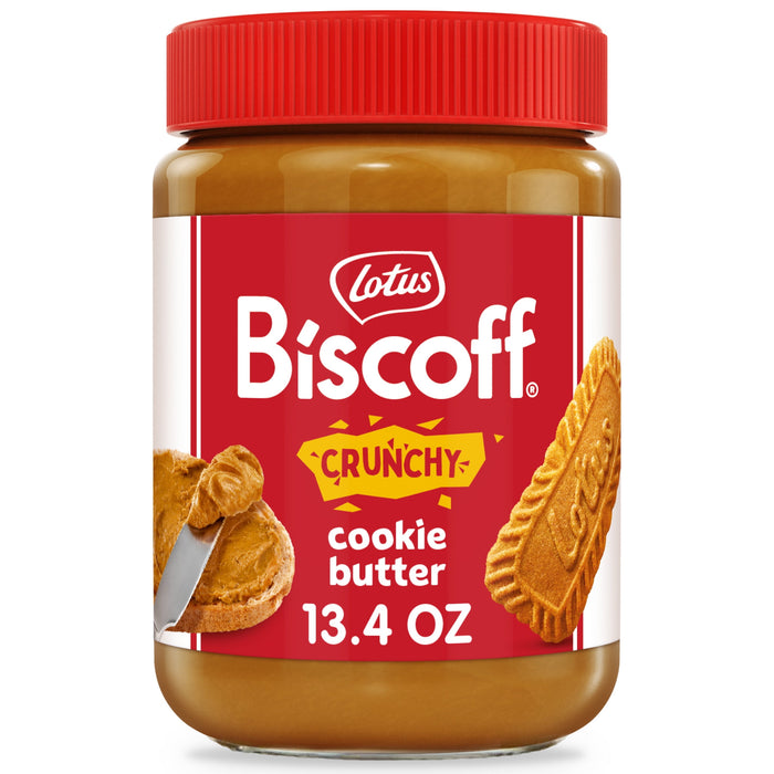 Biscoff Cookie Spread, Crunchy, 13.4 oz