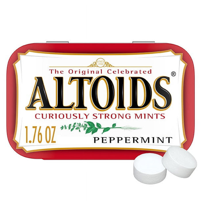 Altoids Classic Peppermint 1.76 oz each Tin