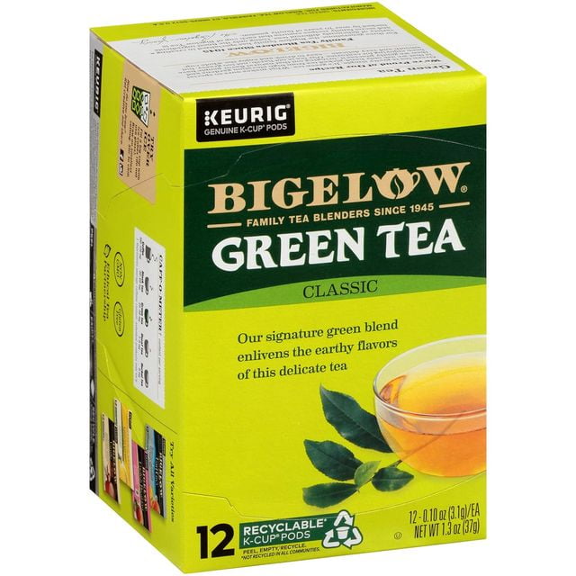 Bigelow Green Tea, Keurig K-Cups, 12 Count