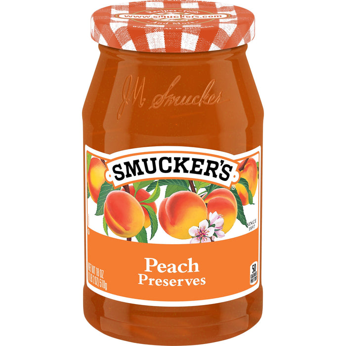 Smucker's Peach Preserves, 18 Ounce