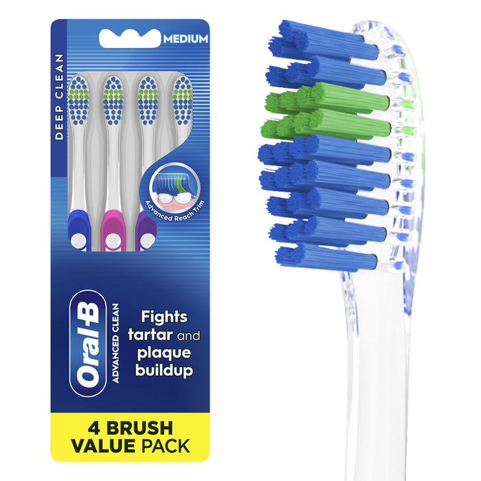 Oral-B Indicator Color Collection Toothbrushes, Soft, 4 Count