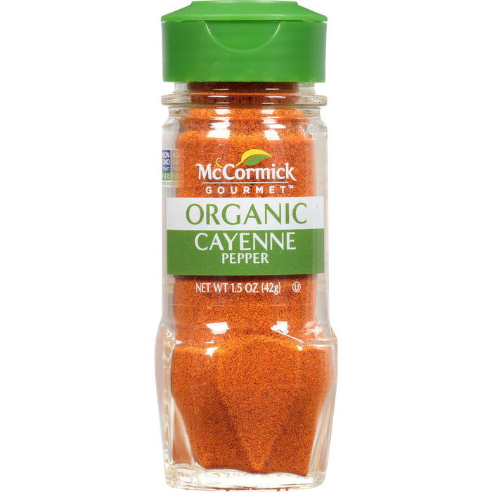 McCormick Gourmet Organic Cayenne Pepper, 1.5 Oz