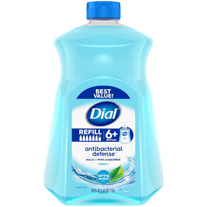 Liquid Hand Soap Refill, Dial Spring Water Hand Wash, 52 Fl Oz