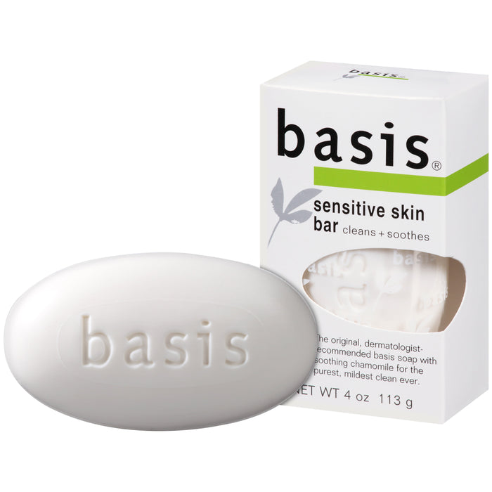 Basis Sensitive Skin Cleansing Bar - 4 oz