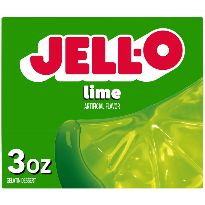 Jell-O Lime Gelatin Mix (3 oz Box)