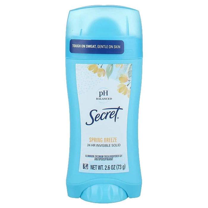 Secret - Invisible Solid Spring Breeze Deodorant 2.60 oz