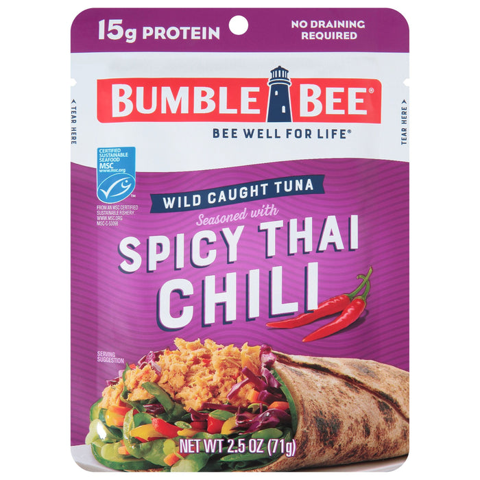 Bumble Bee Spicy Thai Chili Seasoned Tuna 2.5oz Pouch