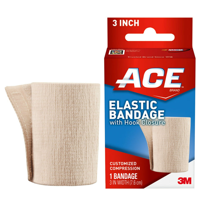 Ace Elastic Bandage with Hook Closure - 3 inches 1.0 EA