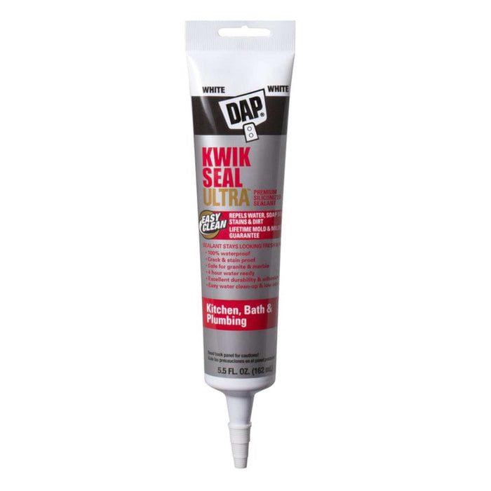 DAP Kwik Seal Ultra,Gloss White 5.5 oz