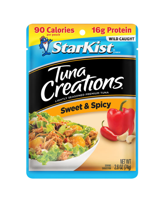 StarKist Tuna Creations Sweet & Spicy, Single Serve Pouch, 2.6 oz