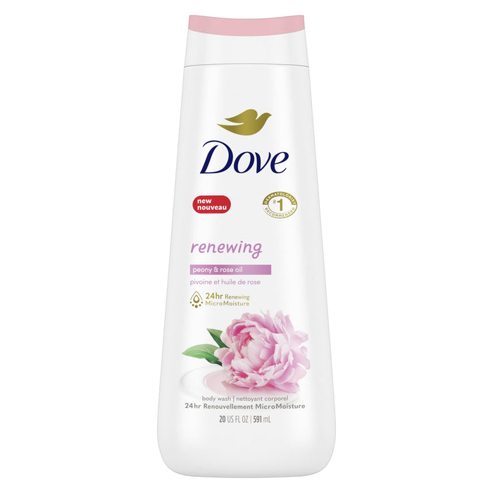 Dove Renewing Body Wash Peony & Rose Oil 20 fl. oz