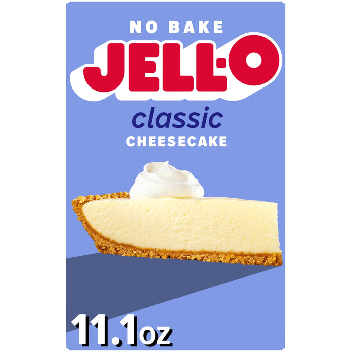 J-ello No-Bake Real Cheesecake Dessert, 11.1-Ounce