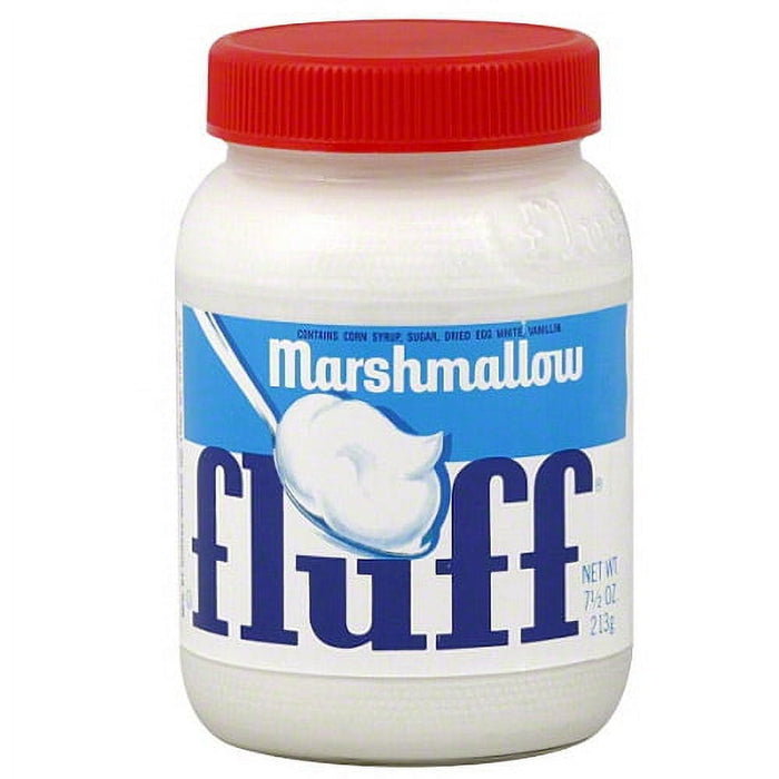 Fluff Marshmallow Naturell, Spread, Sandwich Spread, Vanilla, 213 g BB. 01/20/2025