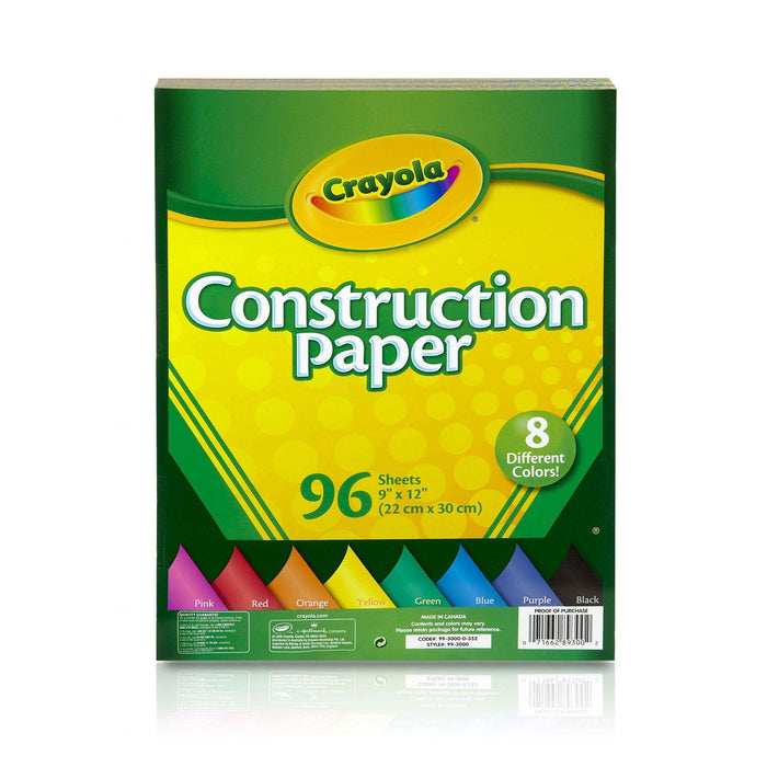 Crayola Construction Paper 96 Sheets