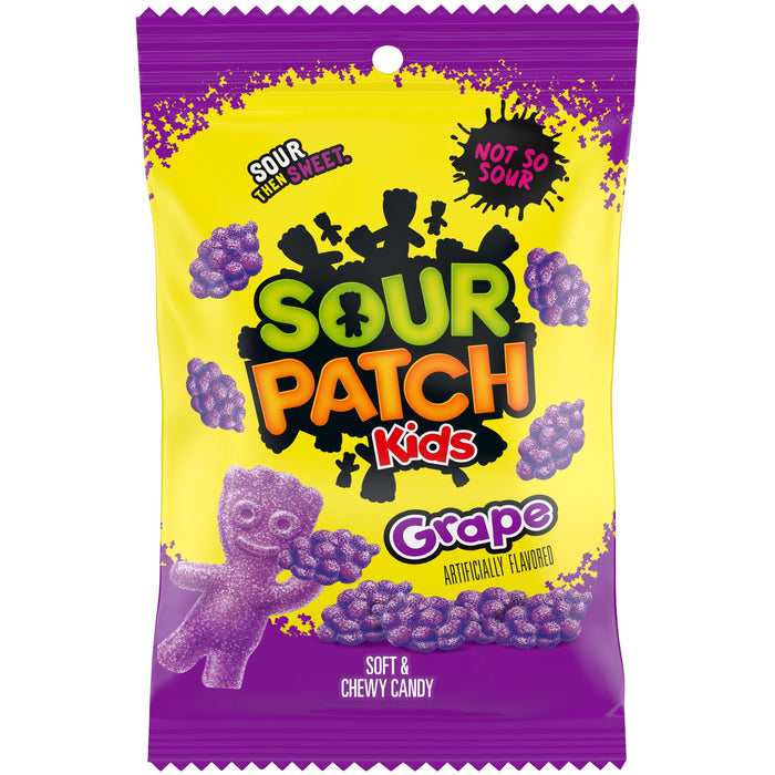 SOUR PATCH KIDS Grape Candy 8.02 oz BB. 11/21/2024